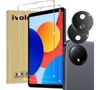 Pack De 2 Film De Protection D¿Écran En Verre Trempé Pour Xiaomi Redmi Pad Se 8.7 Pouces (Wifi/4g) (Pas Pour Redmi Pad Se 11 Pouces) Avec 2 Pièces Caméra Arrière Protecteur