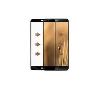 NOVAGO Compatible Huawei Mate 9 Films (Pack de 2 Films) en Verre trempé résistants Couvre la totalité de Votre écran (Noir)