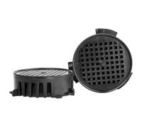 Pack de 2 filtres à charbon actif pour réfrigérateur Liebherr 9096342 9881116, filtre à air frais pour Miele 10806820, filtre à charbon rond Ø 45 mm