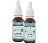 Pack De 2 Fleurs de Bach Mélanges Bio N°45 Minceur Gouttes 20ml