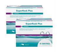 Pack de 2 Floculation manuelle Superflock plus BAYROL