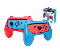 Pack de 2 Poignées de Confort pour Joy Cons Nintendo Switch - Rouge/Bleu Fluo