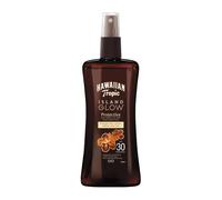 Pack De 2 - Hawaiian Tropic - Spray Huile Island Glow Spf30 200ml