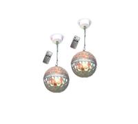 Pack de 2 jeux de lumière Double effet ASTRO CRYSTAL + téléc PA DJ SONO MIX LED idéal soirée mariage anniversaire bar club disco