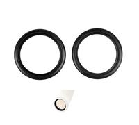 Pack de 2 Joints de Chasse D'eau pour Seal 362.771.001, Compatible avec Geberit Joints de Tuyau de Chasse pour Réservoirs, La Pièce de Rechange DN40/45 mm,(Diamètre 54/42 mm)