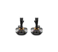 Thrustmaster Joystick T.16000M Space Sim Duo pour simulateur de vol PC Noir/Orange