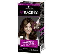 Pack de 2 - Kit Racines - Coloration Racines Permanente - Châtain R6