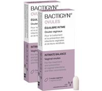 Pack De 2 Laboratoire CCD Bactigyn Ovules Équilibre Intime 7 Pièces