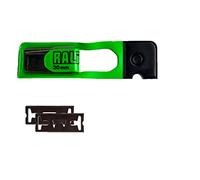 Pack de 2 Lames 30mm en Chrome pour Rabots RALI G03 / G30 / B30 / Pocket | Lames Originales RALI Réversibles à Double Coupe, Plus Besoin d'Aiguiser | Lames pour Rabot de Menuisier