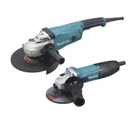 MAKITA Pack Meuleuse d'angle 230 mm GA9020 + meuleuse d'angle 125 mm GA5030R en boite carton - MAKITA - DK0097X1