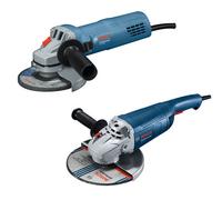 Duo Meuleuses GWS 22-230 JH Ø230 + GWS 7-125 Ø125 BOSCH 06018C1108