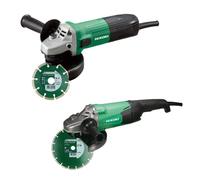 Pack de 2 meuleuses HIKOKI G23STWAZ et G13STAYGZ - Ø125mm et Ø230mm