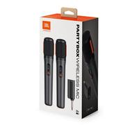 Pack de 2 micros sans fil JBL PartyBox Wireless Mic Noir
