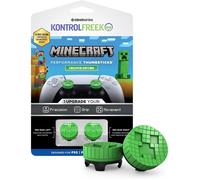 Pack de 2 Minecraft Performance Thumbsticks - STEELSERIES - KontrolFr reeper Edtion - Pour manettes PS5|PS4 - Vert