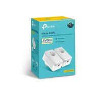 Pack de 2 Mini Adaptateurs CPL TP-LINK TL-PA4015P KIT 600MBPS avec prise intégrée