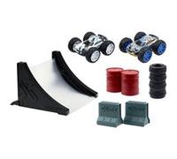 Exost Jouet Jump Pack 2 mini voitures à friction 8 cm avec accessoires – À collectionner dès 5 ans