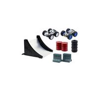 Exost Jouet Jump Pack 2 mini voitures à friction 8 cm avec accessoires – À collectionner dès 5 ans
