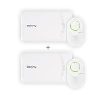 Pack de 2 moniteurs respiratoires Nanny BM-03 Premium