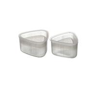 Pack de 2 moules à riz onigiri en plastique transparent 2 formats - -