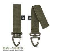 PACK DE 2 MOUSQUETONS CEINTURE BRANDIT AVEC CROCHETS MOUSQUETONS MOLLE LOOP...