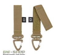 PACK DE 2 MOUSQUETONS CEINTURE BRANDIT AVEC CROCHETS MOUSQUETONS MOLLE LOOP A...