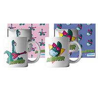 Pack de 2 Mugs Denver Le Dernier Dinosaure | Clin d'œil & Guitare