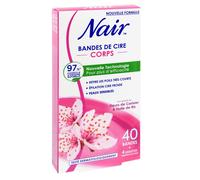 Pack De 2 - Nair - Bandes De Cire Froide Corps Aux Extraits De Fleurs De Cerisier Et Huile De Riz