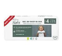 Naty Couches Ecologiques pour Bébé - Couches écologiques à base de plantes, parfaites pour la peau sensible de bébé et qui empêchent les fuites (Taille 4-88 couches)