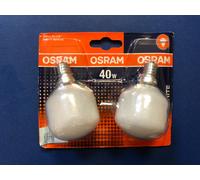 Pack De 2 OSRAM BELLALUX Goutte P SIl 40W E14 Soft White Opal