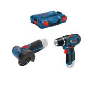 Pack de 2 outils 12V Perceuse-visseuse GSR 12V-15 + Ponceuse GWS 12V-76 BOSCH