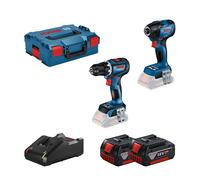 Pack de 2 outils 18V Visseuse à chocs GDR 18V-210 C + Perceuse visseuse GSR 18V-90 C BOSCH