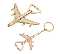 Pack De 2 Ouvre-Bouteilles Modèle D’Avion, Ouvre-Bouteille En Métal, Ouvre-Bouteille De Jouet Aérospatial, Cadeau Pour Les Amateurs De Pilotes, Ouvre-Bouteille Créatif