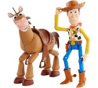 Pack De 2 Personnages Toy Story WOODY & BULLSEYE Disney Pixar Mattel