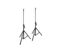 Pack de 2 Pieds d’Enceintes Vonyx LS93 - Wind-Up Réglables 134 à 205 cm | Capacité 70 kg/Pied | Support Haut-Parleur Pro pour DJ, Scène & Événementiel
