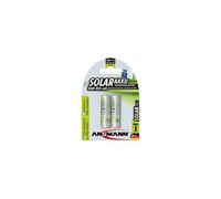 Pack de 2 pile rechargeable SOLAIRE AA Mignon Ansmann 800mAh