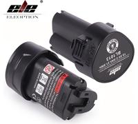 pack de 2 piles au lithium 10,8 V 2000 mAh pour Makita BL1013 TD090D TD090DW LCT203W LCT204 194550-6
