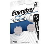Pack de 2 piles Boutons CR2032 Ultimate 3V Energizer