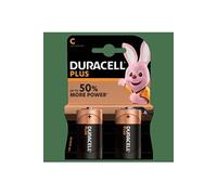 Pile Alcaline Duracell Plus Power C LR14 1.5V (Blister 2 Unités)...