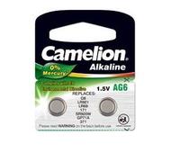 Pack de 2 piles Camelion Alcaline AG6/LR69/LR921/371 0% Mercury/Hg