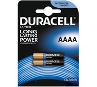 Pack de 2 Piles Duracell Ultra AAAA 1,5V MX2500-E96 PRIX MINI !!!