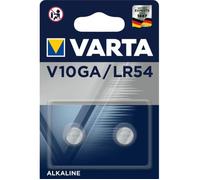 Pack De 2 Piles Électroniques Alcaline V10ga Lr54 1,5 V - Lot De 2