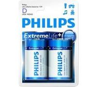 Philips Piles alcalines Ultra LR20 (D) 1,5V – Mono – 2 unités Blister – Neuf – Exp. 2029