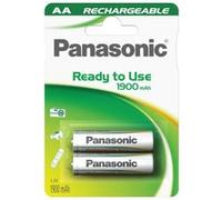 Wentronic AA 2.05Ah NiMH 2-BL EVOLTA Panasonic Batterie rechargeable Hybrides nickel-métal (NiMH)