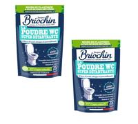 Pack de 2 poudre WC super détartrante 500g - JACQUES BRIOCHIN
