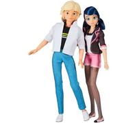 Bandai – Set de jouets Miraculous Crush Pack – 2 poupées Marinette et Adrien 26 cm (4+)