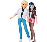 Pack de 2 Poupées BANDAI Miraculous P50377 Marinette & Adrien 26 cm G
