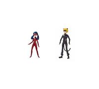 Pack de 2 poupées Ladybug et Chat Noir 26 cm