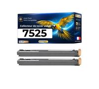 Pack de 2 Réservoirs de Toner usagé Collecteur compatible pour Xerox 008R13061 WorkCentre 7525 7535 7545 7830
