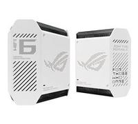 Pack de 2 routeurs sans fil WiFi Tri-bande Asus ROG Rapture GT6 Blanc G