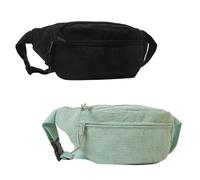 Pack De 2 Sacs Ceinture, Sac Ceinture Mode Femme, Sac Ceinture Velours Côtelé, Petit Sac Ceinture Femme, Sac Bandoulière Corde Femme